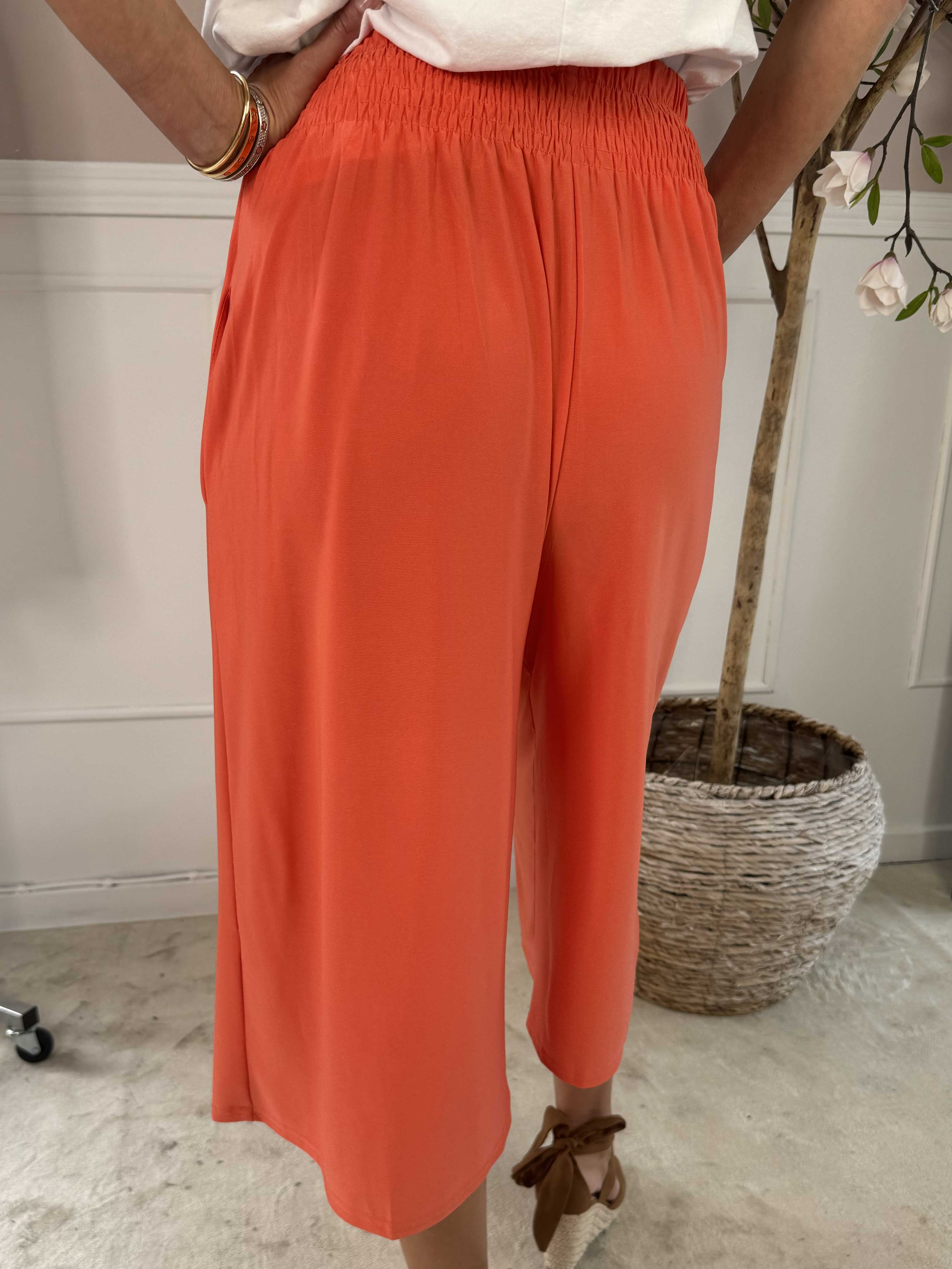 Pams Plain Knickers - Knickers i elastisk stof med elastikkant
